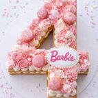 Cijfer-cookie-cake-barbie-taart
