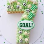 Cijfer-cookie-cake-football-taart