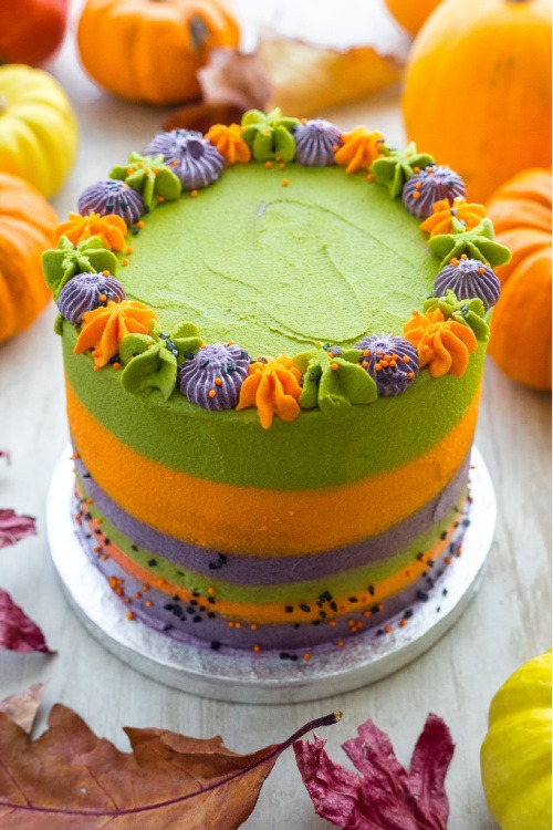 Halloween taart