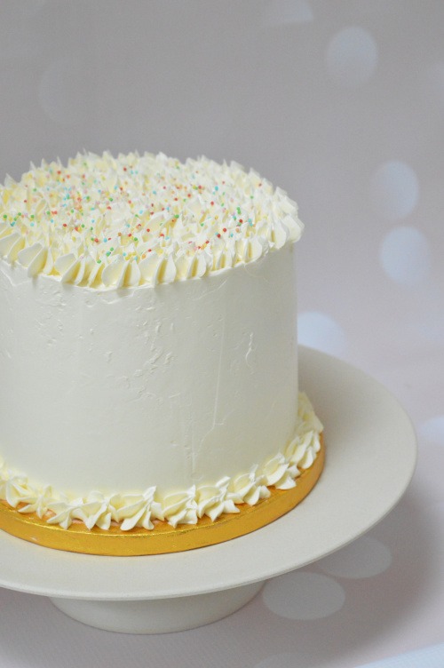 Feestelijke Vegan Vanille taart