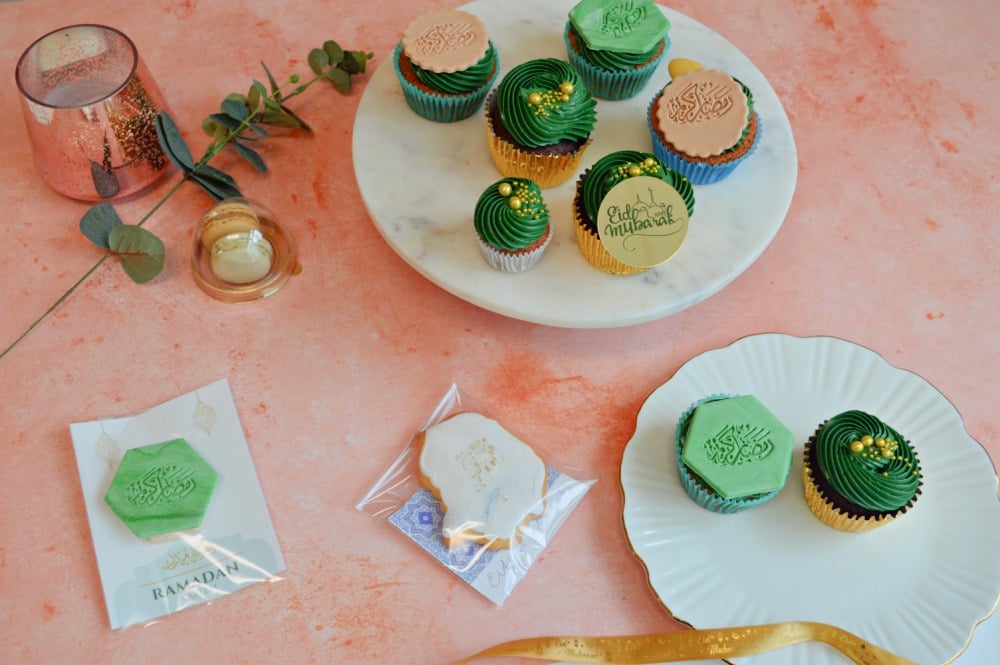 Ramdan-sweet-table Suikerfeest-cupcakes