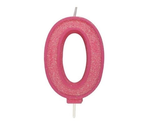 Culpitt Cijferkaars #0 Roze met Glitter Culpitt Cijferkaars #0 Roze met Glitter