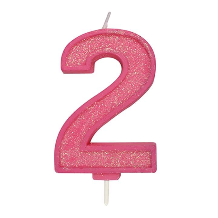 Culpitt Cijferkaars #2 Roze met Glitter Culpitt Cijferkaars #2 Roze met Glitter