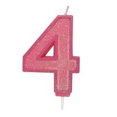 Culpitt Cijferkaars #4 Roze met Glitter Culpitt Cijferkaars #4 Roze met Glitter