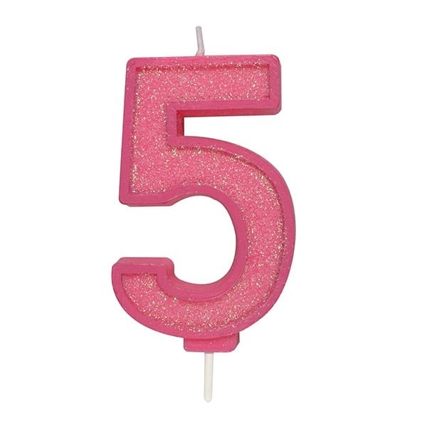 Culpitt Cijferkaars #5 Roze met Glitter Culpitt Cijferkaars #5 Roze met Glitter
