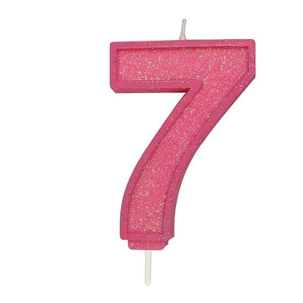 Culpitt Cijferkaars #7 Roze met Glitter Culpitt Cijferkaars #7 Roze met Glitter