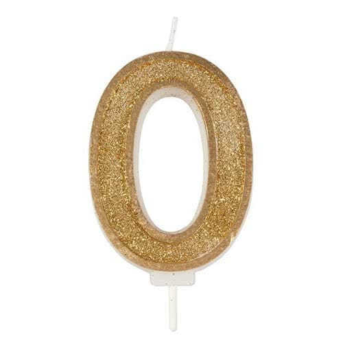 Culpitt Cijferkaars #0 Goud met Glitter Culpitt Cijferkaars #0 Goud met Glitter