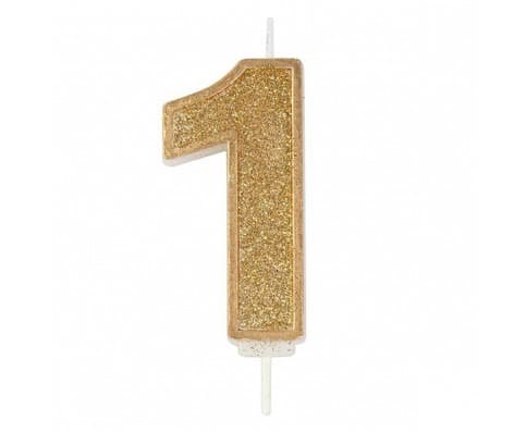 Culpitt Cijferkaars #1 Goud met Glitter Culpitt Cijferkaars #1 Goud met Glitter