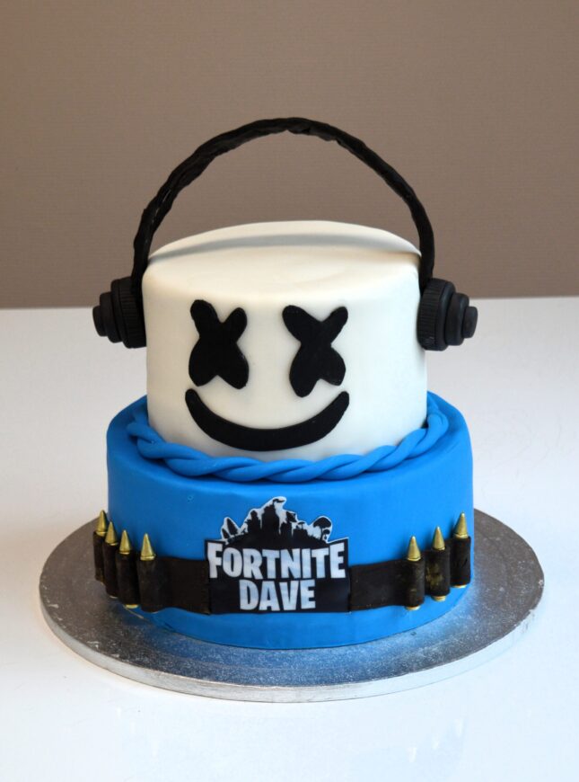 Fortnite-taart-verjaardagstaart Fortnite-taart-verjaardagstaart