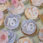 Pastel Flower Cupcakes 150x150